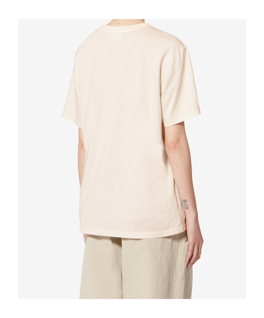 Isabel Marant Étoile Zewel Embroidered T-shirt In Pink