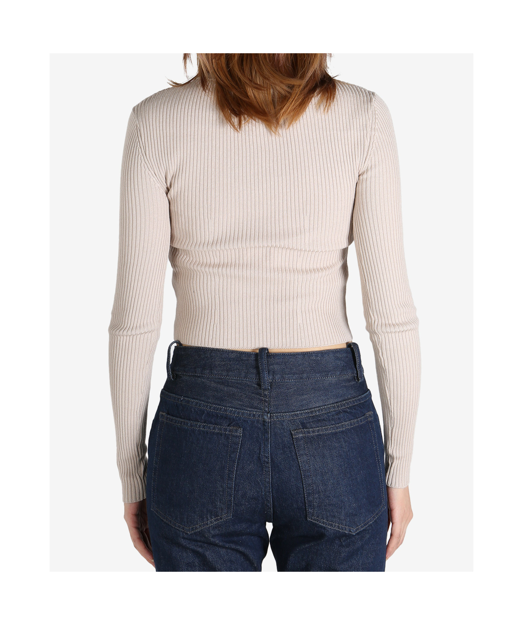 Ann Demeulemeester Round Neck Sweater In Pink