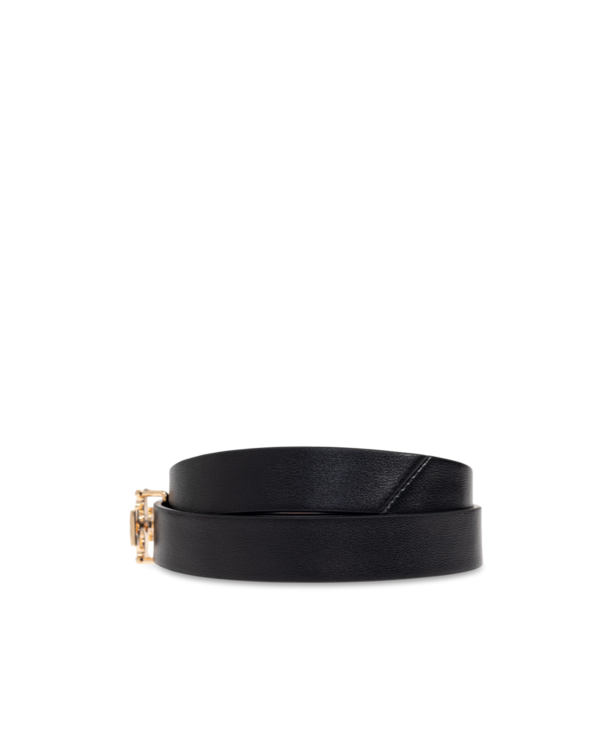 Tory Burch Adjustable Waist Belt In Black