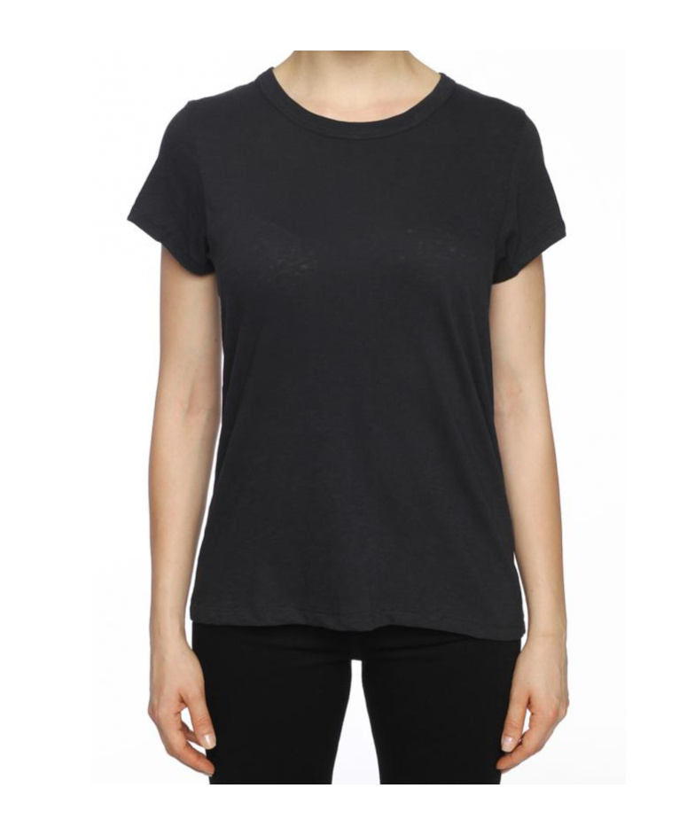 Rag & Bone Cotton T-shirt In Black