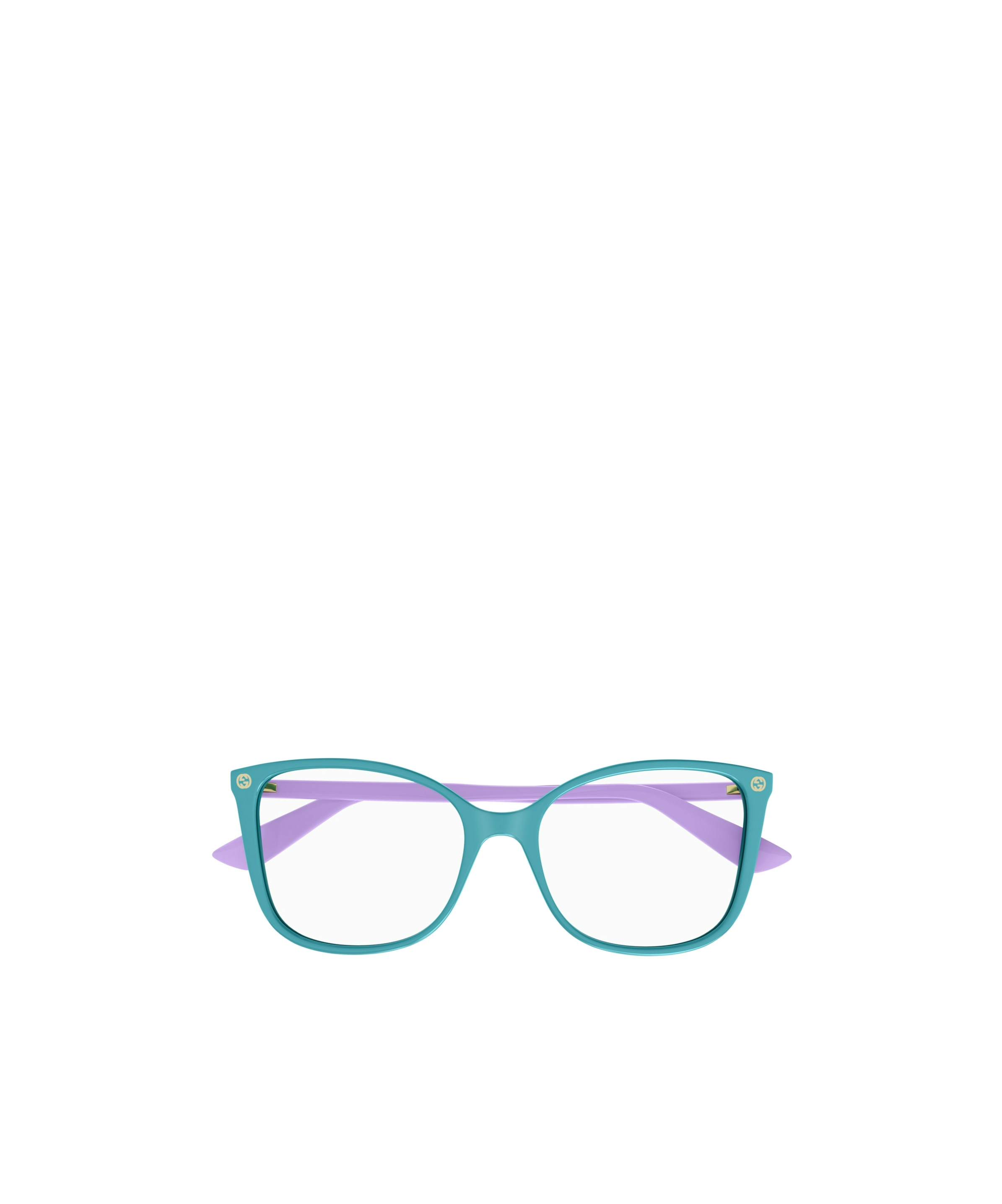 Gucci Square Frame Glasses In Blue