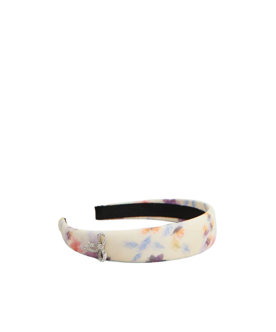 Roger Vivier Hairband In Fabric In Multi