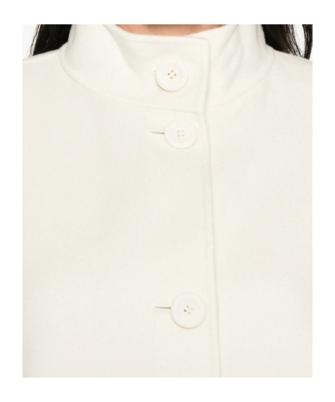 Max Mara Short-sleeved Casual Jacket In Neutral