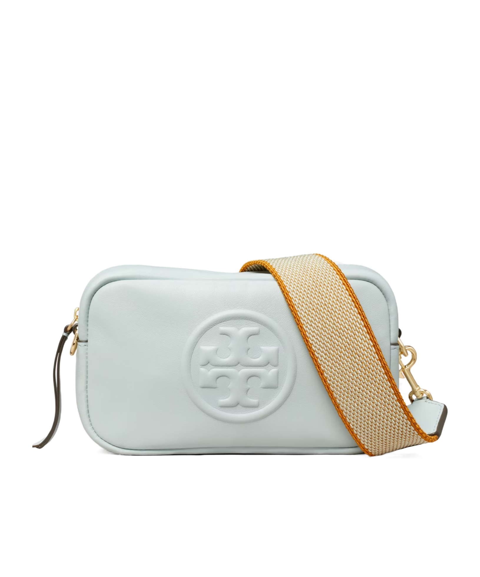 Tory Burch Mini Miller Soft Crossbody Bag In Pink