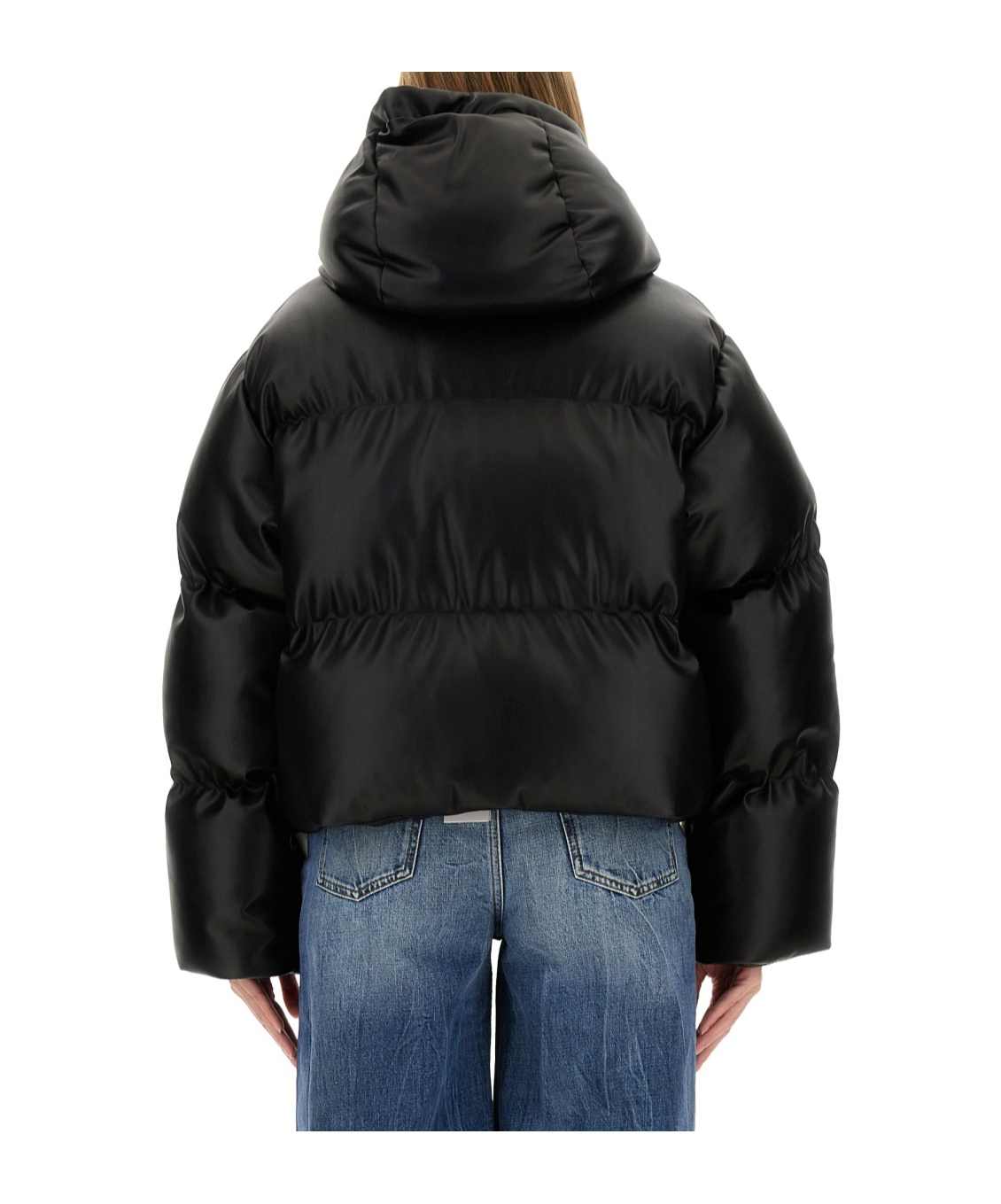 STELLA MCCARTNEY STELLA MCCARTNEY HIGH-NECK CROPPED PUFFER JACKET