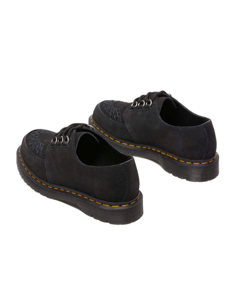 Dr. Martens Lacing Casual Shoes In Black