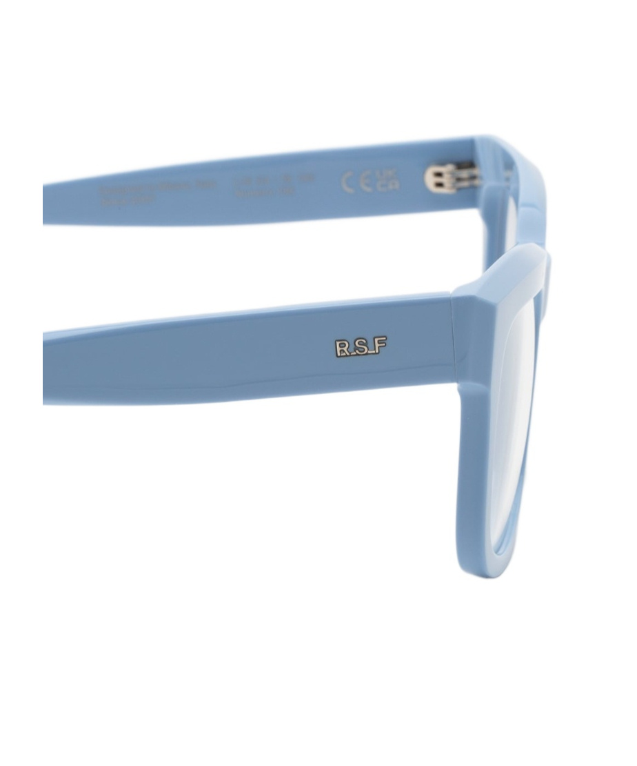 Retrosuperfuture Geometric Eyeglass Frames In Blue