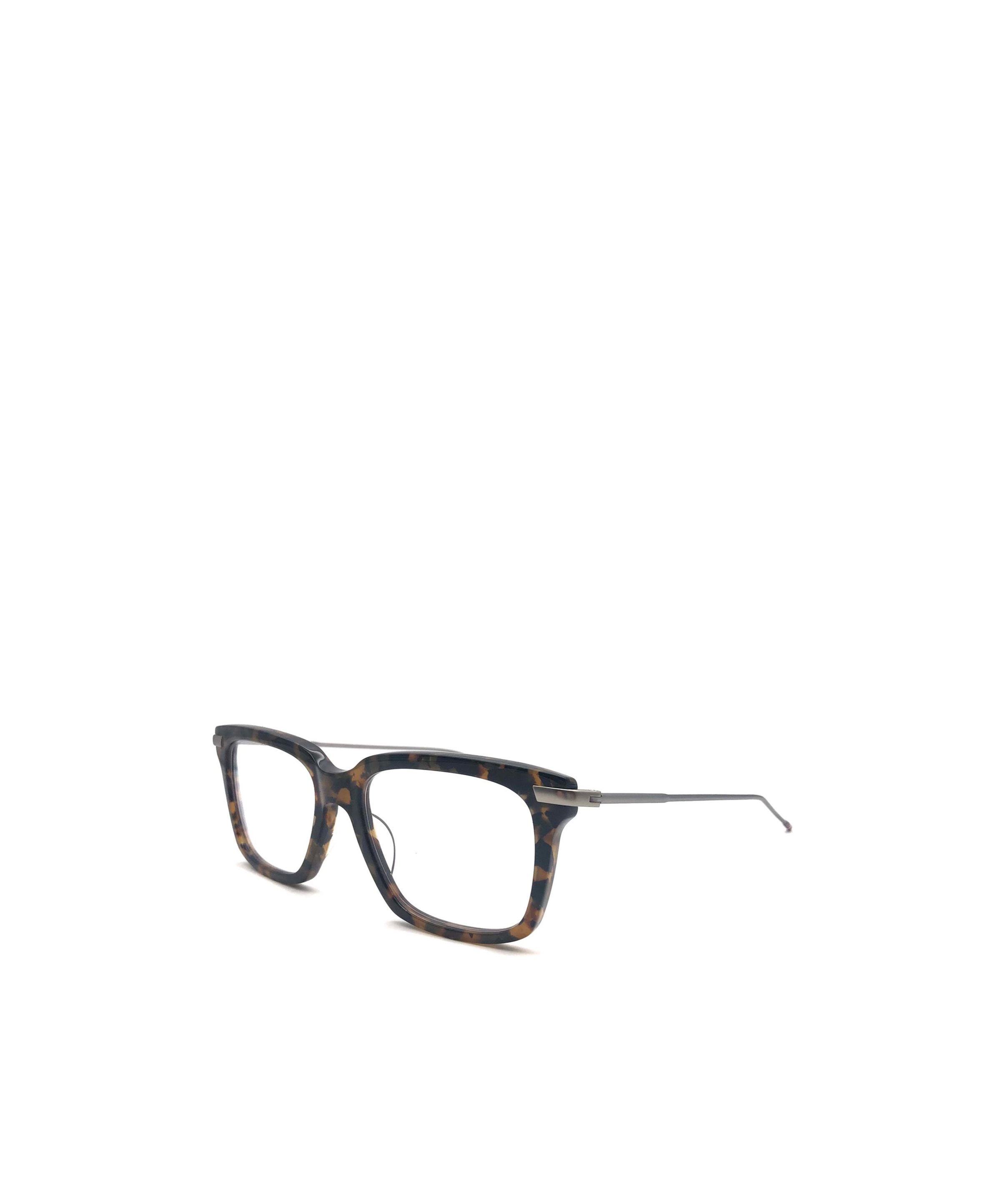 Thom Browne Full Frame Printed Flat Mirror In Black