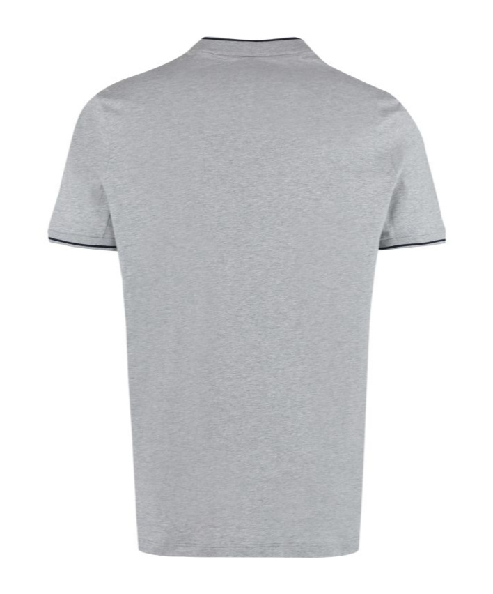 Shop Paul & Shark Cotton T-shirt In Gray