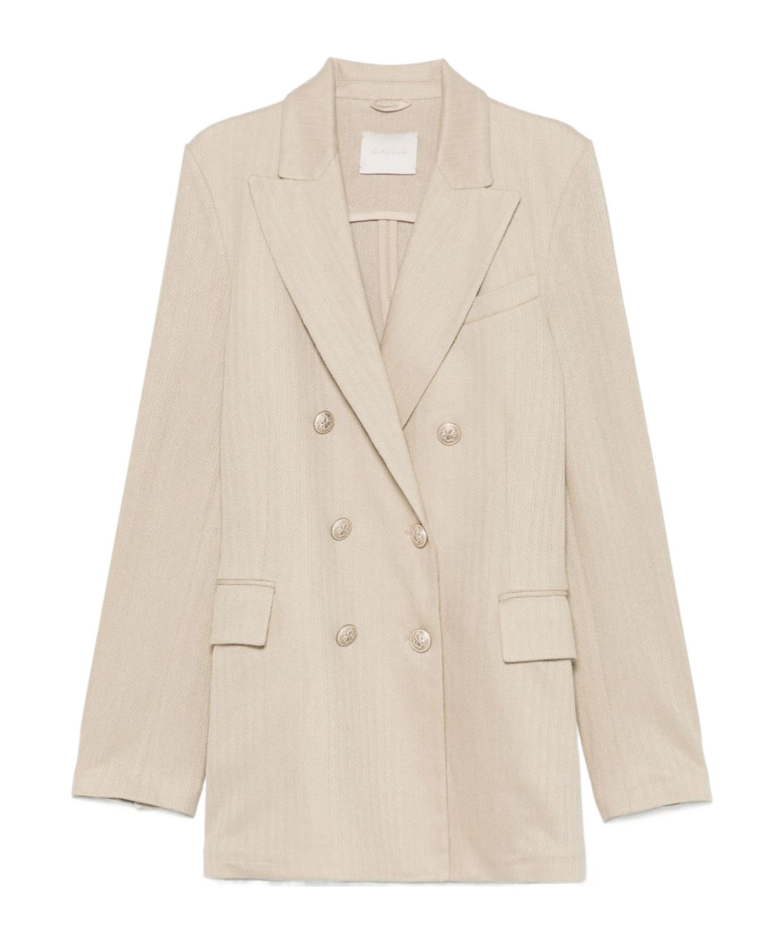 Shop Circolo 1901 Long Sleeve Blazer