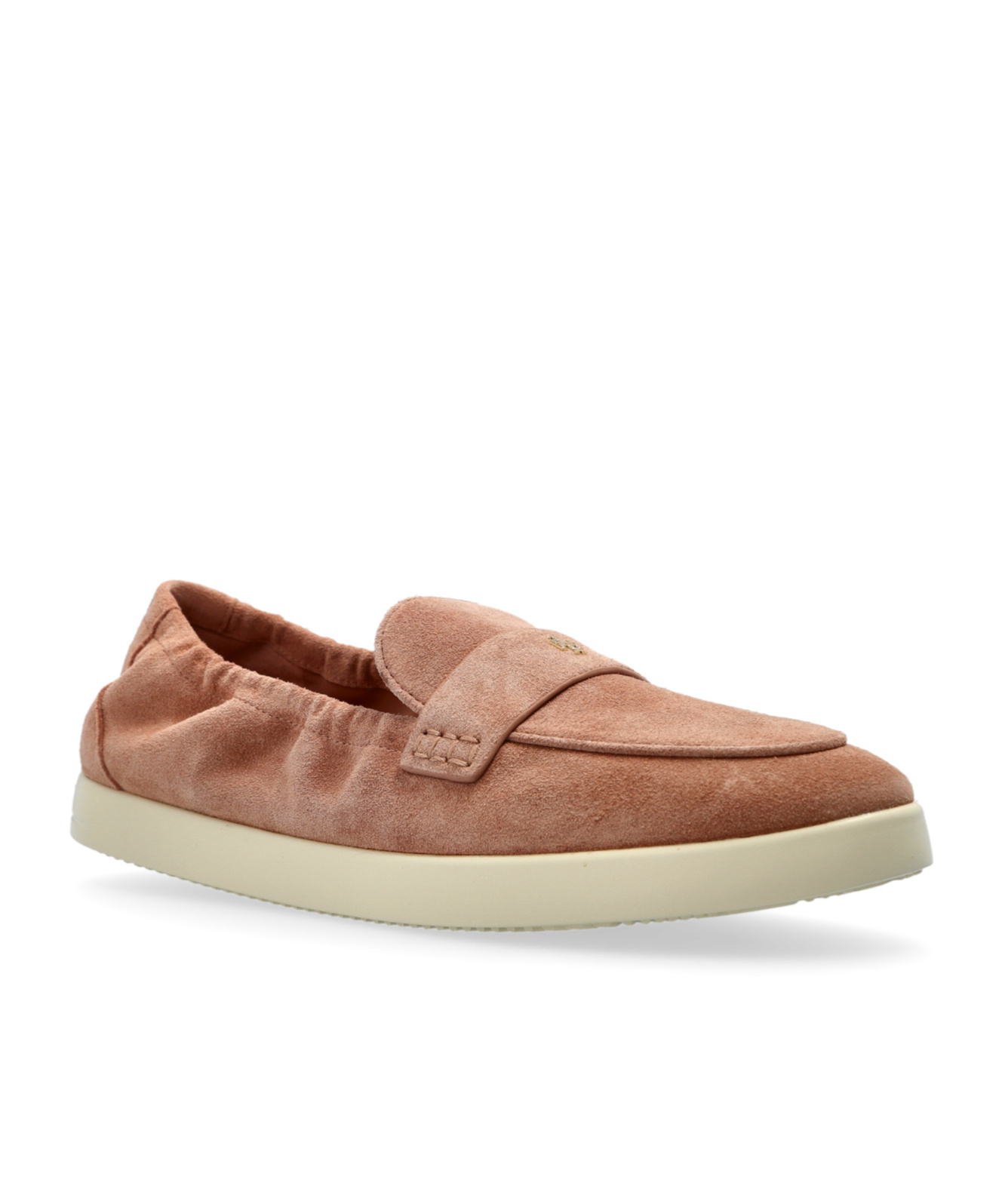 Tory Burch Suede Loafers In Brown