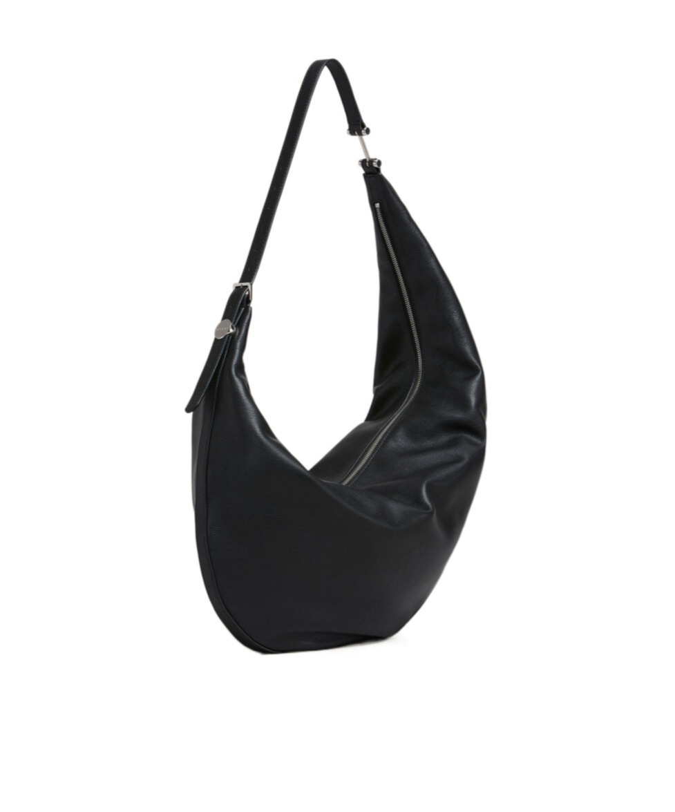 Marni Smooth Adjustable Strap Shoulder Bag In Black