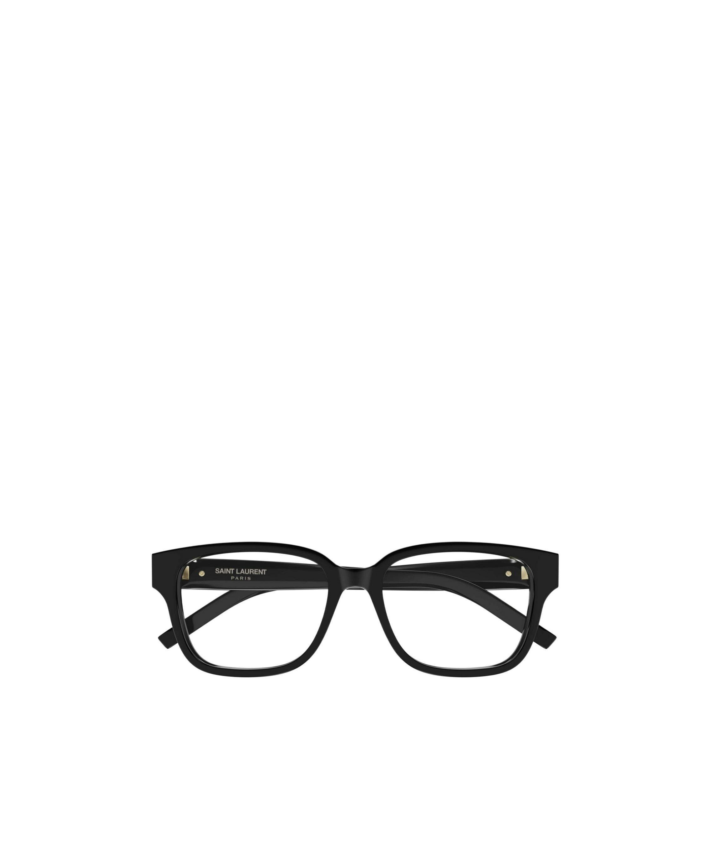Saint Laurent Eyewear Square-frame Glasses In Black