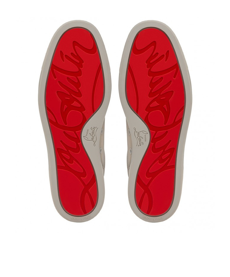 Christian Louboutin Rantulow Orlato Sneakers In Nude