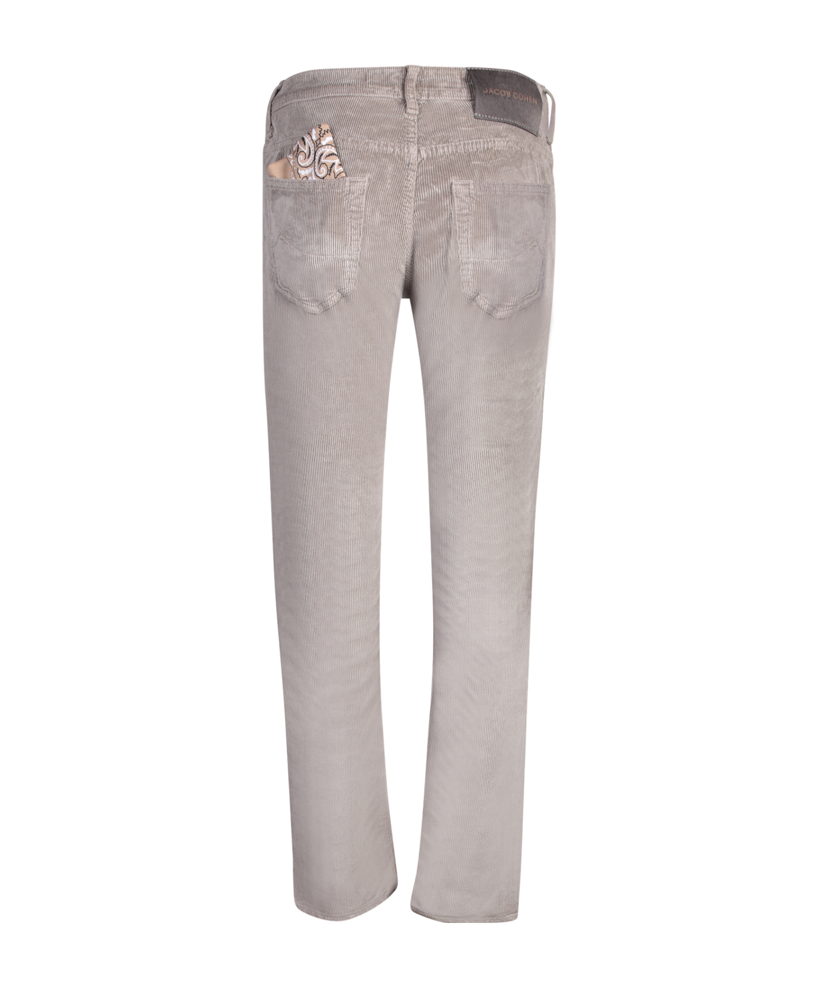 Jacob Cohen Taupe Cropped Leg Jeans In Nude