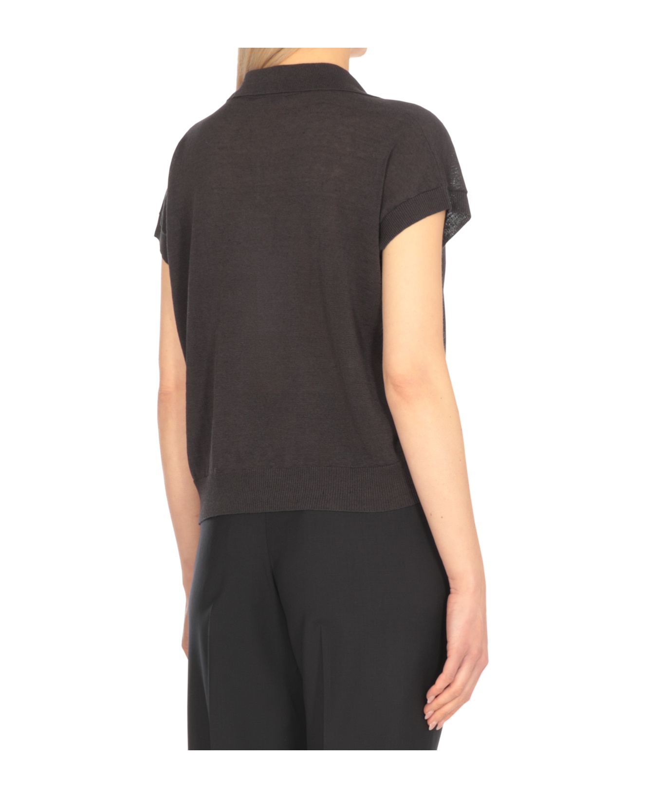 Shop Peserico Chain-link Pocket T-shirt