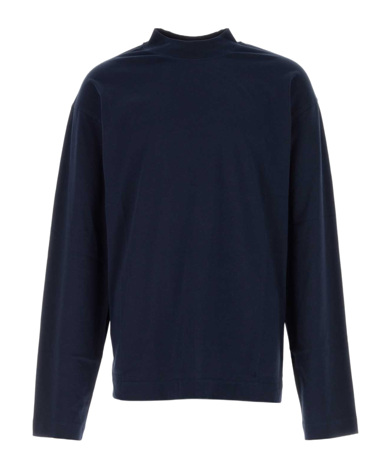 Dries Van Noten Long-sleeved Crewneck T-shirt In Black