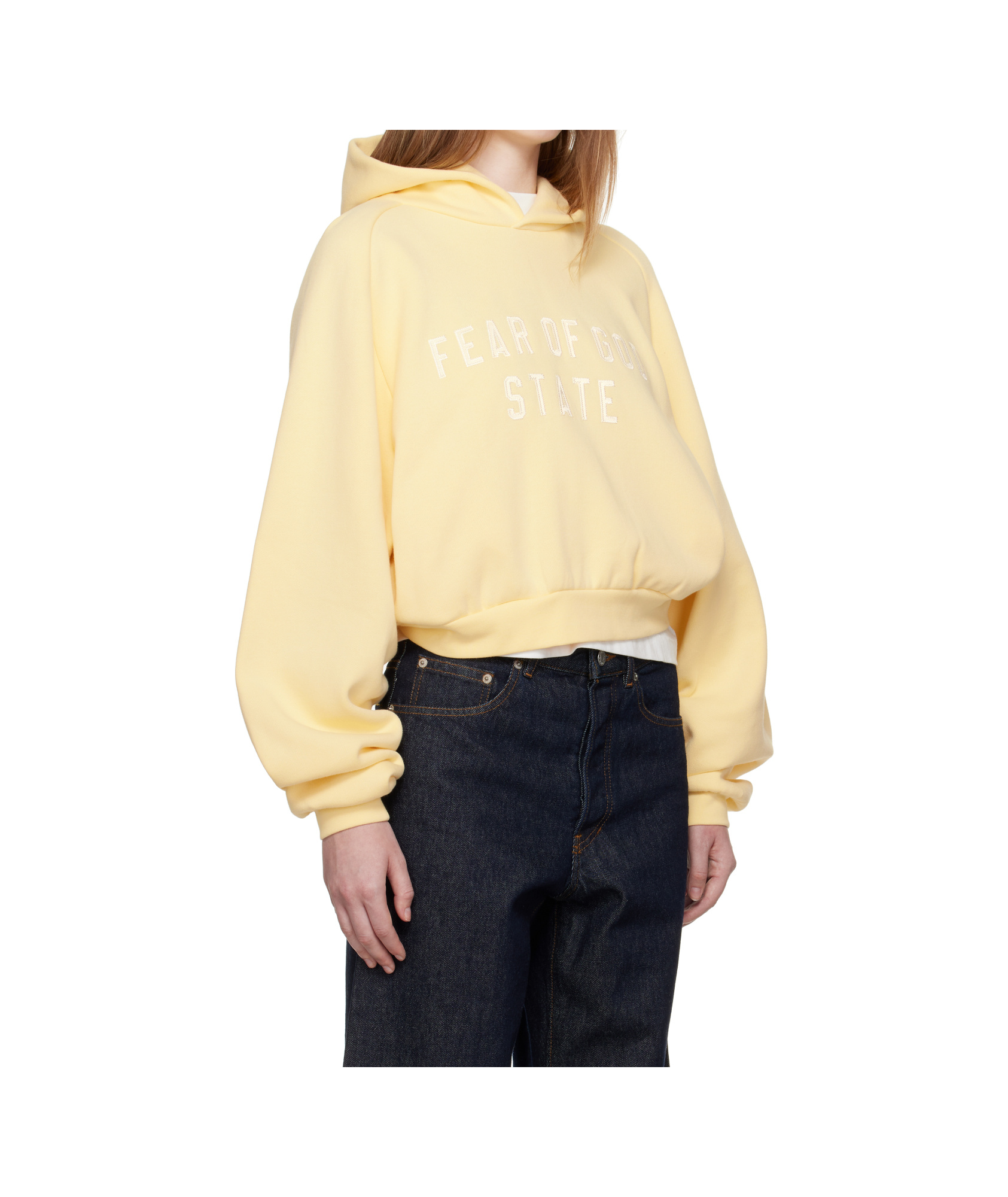 Essentials Logo Hooded Sweatshirt In Brown