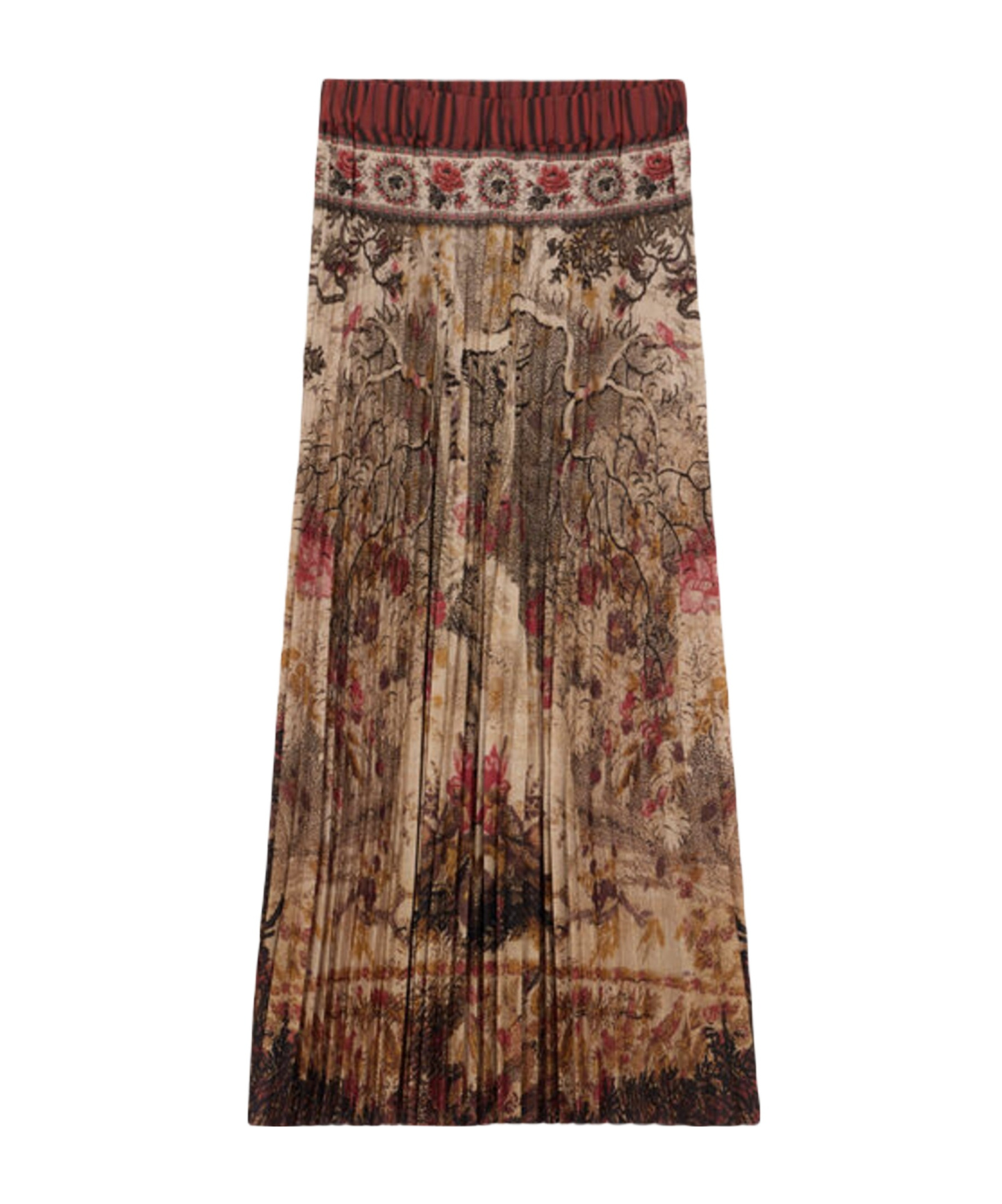 Shop Pierre-louis Mascia Ceto Pleated Skirt