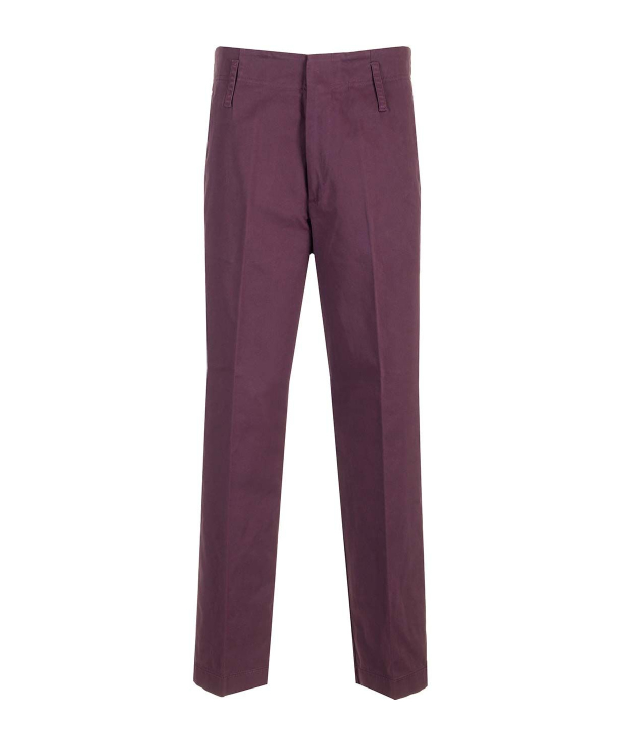 FORTE FORTE BELT-LOOP CASUAL PANTS