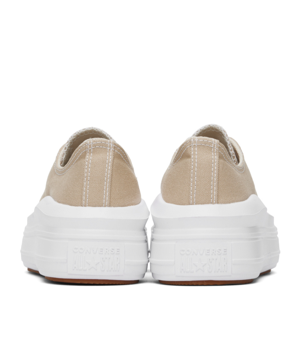 Converse Chuck Taylor All Star Move Low-top Casual Trainers In White