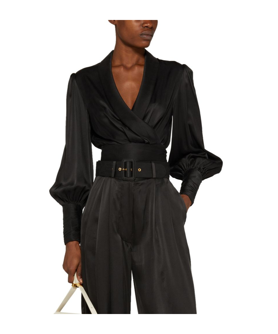 ZIMMERMANN LONG-SLEEVED BLOUSE