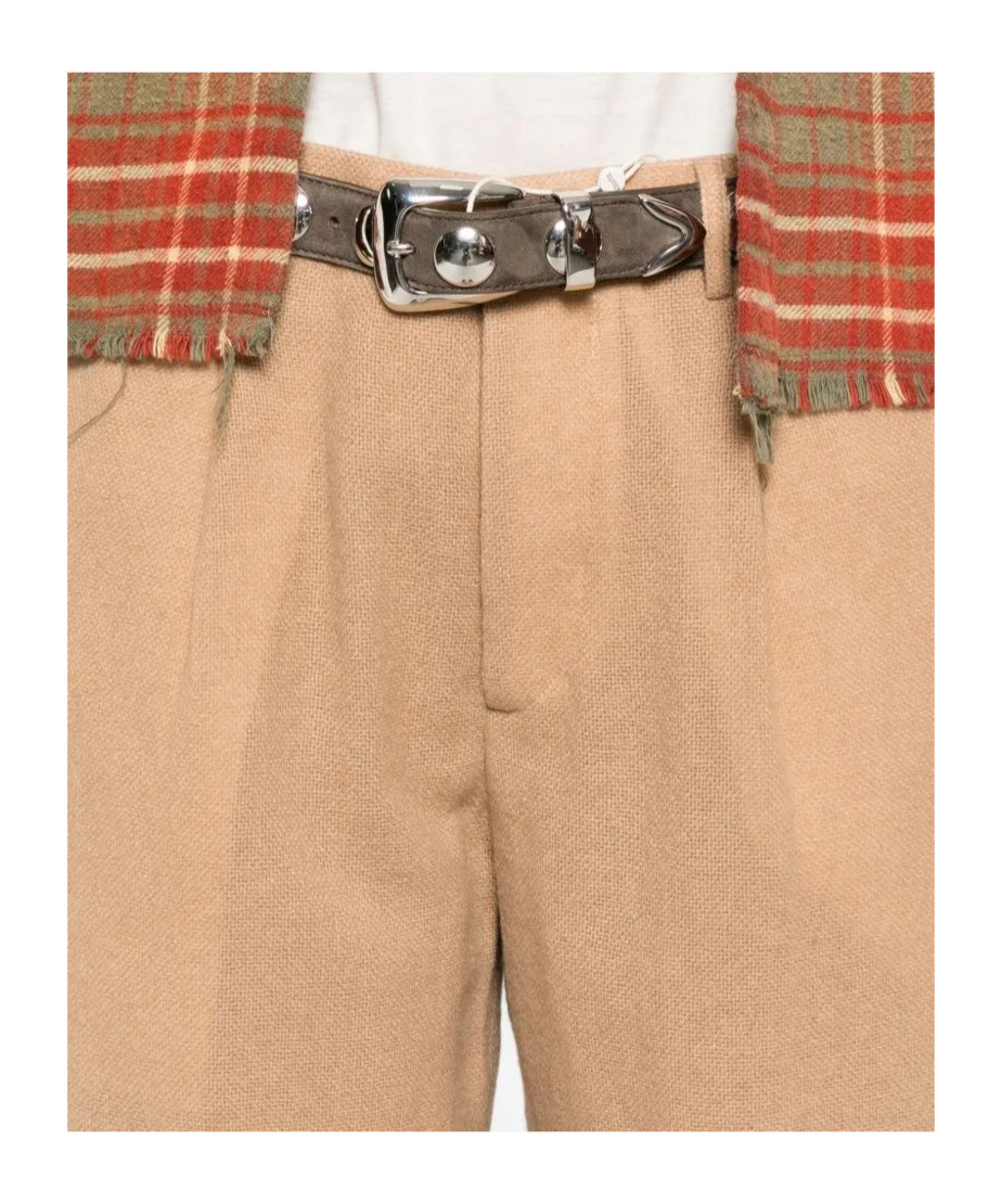 R13 Knitted Trousers In Neutral