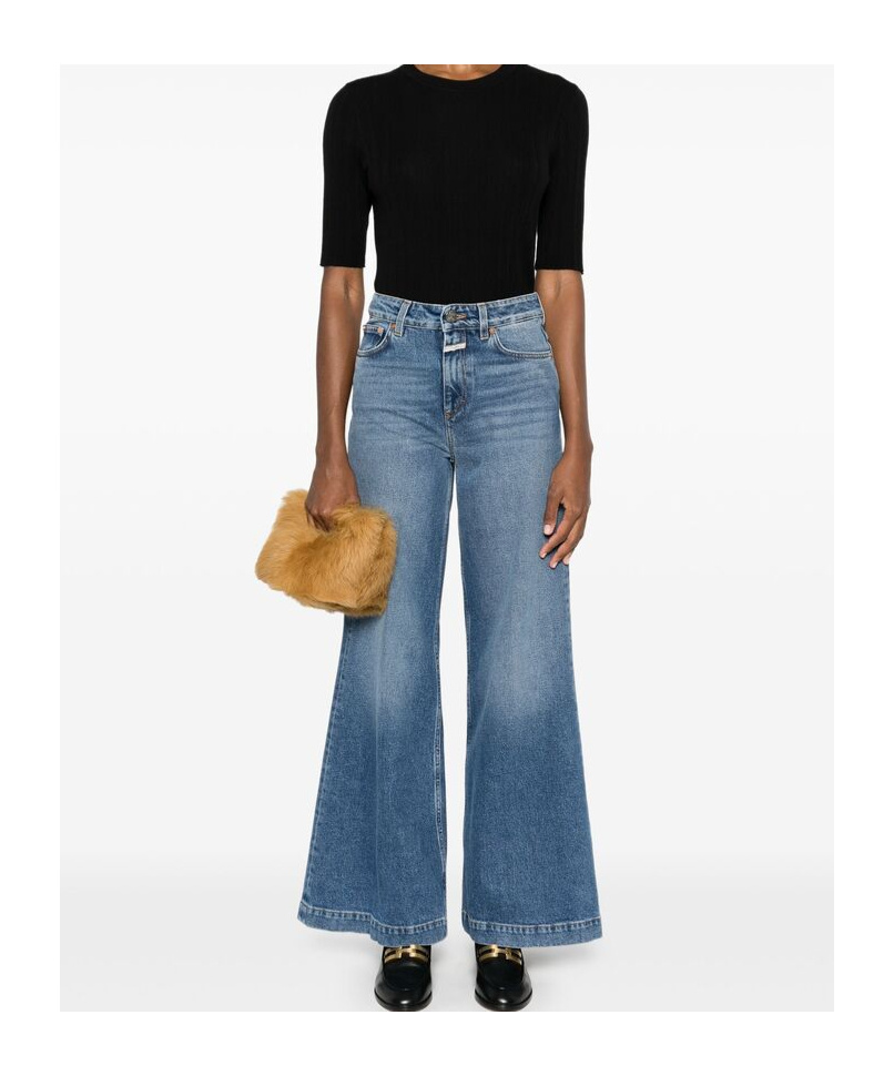 Shop Closed Glow-up Jeans In Blue
