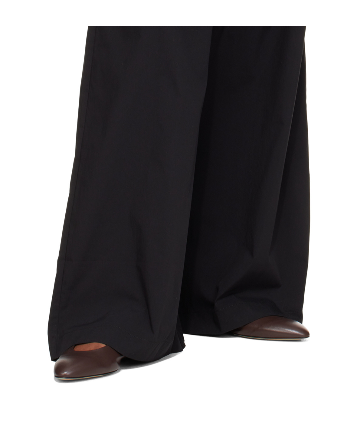Aeyde Cassy Pointed-toe Ballet Flats In Brown