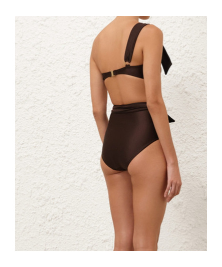 Zimmermann Ascension One Shoulder Bikini Ring Detail