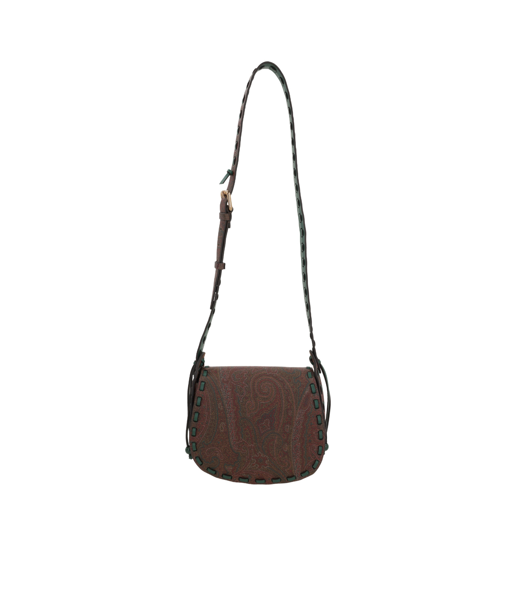 Etro Drya Arnica 1984 Shoulder Bag In Coated Canvas In Multicolor