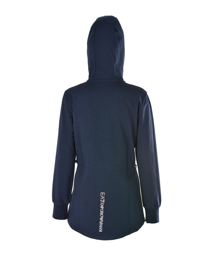 EA7 HODED ZIPPER CASUAL JACKET