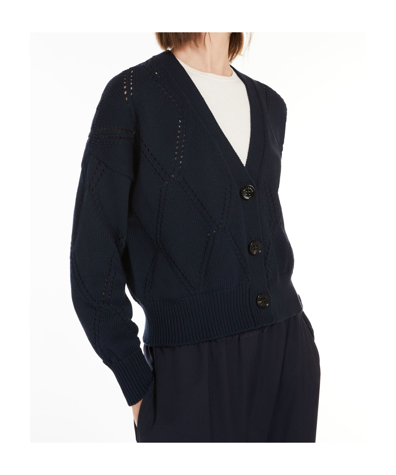 WEEKEND MAX MARA V-NECK CARDIGAN 