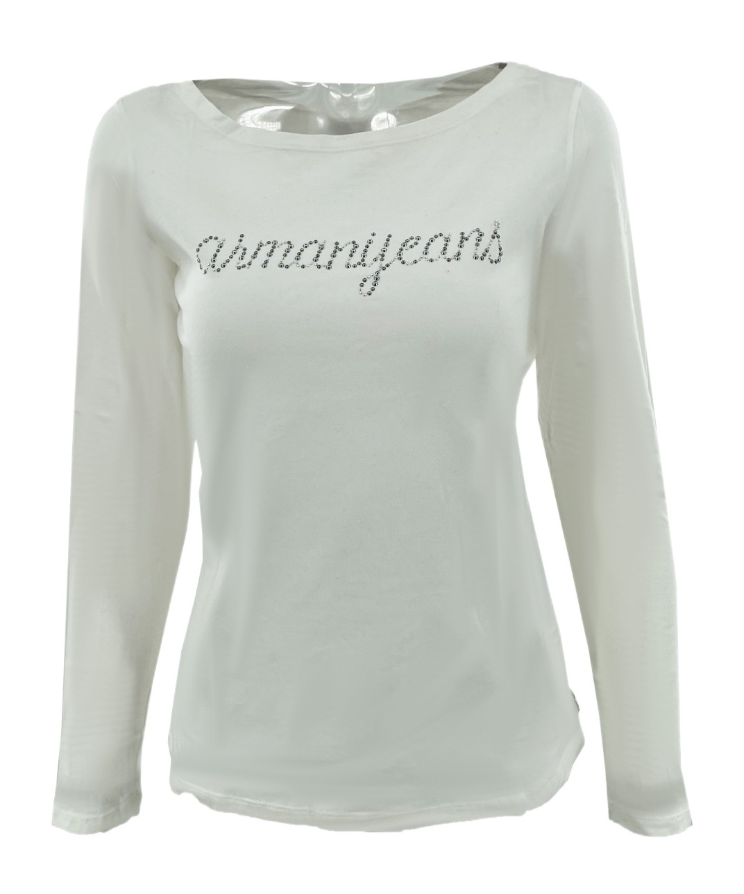 ARMANI JEANS LOGO LONG-SLEEVED T-SHIRT