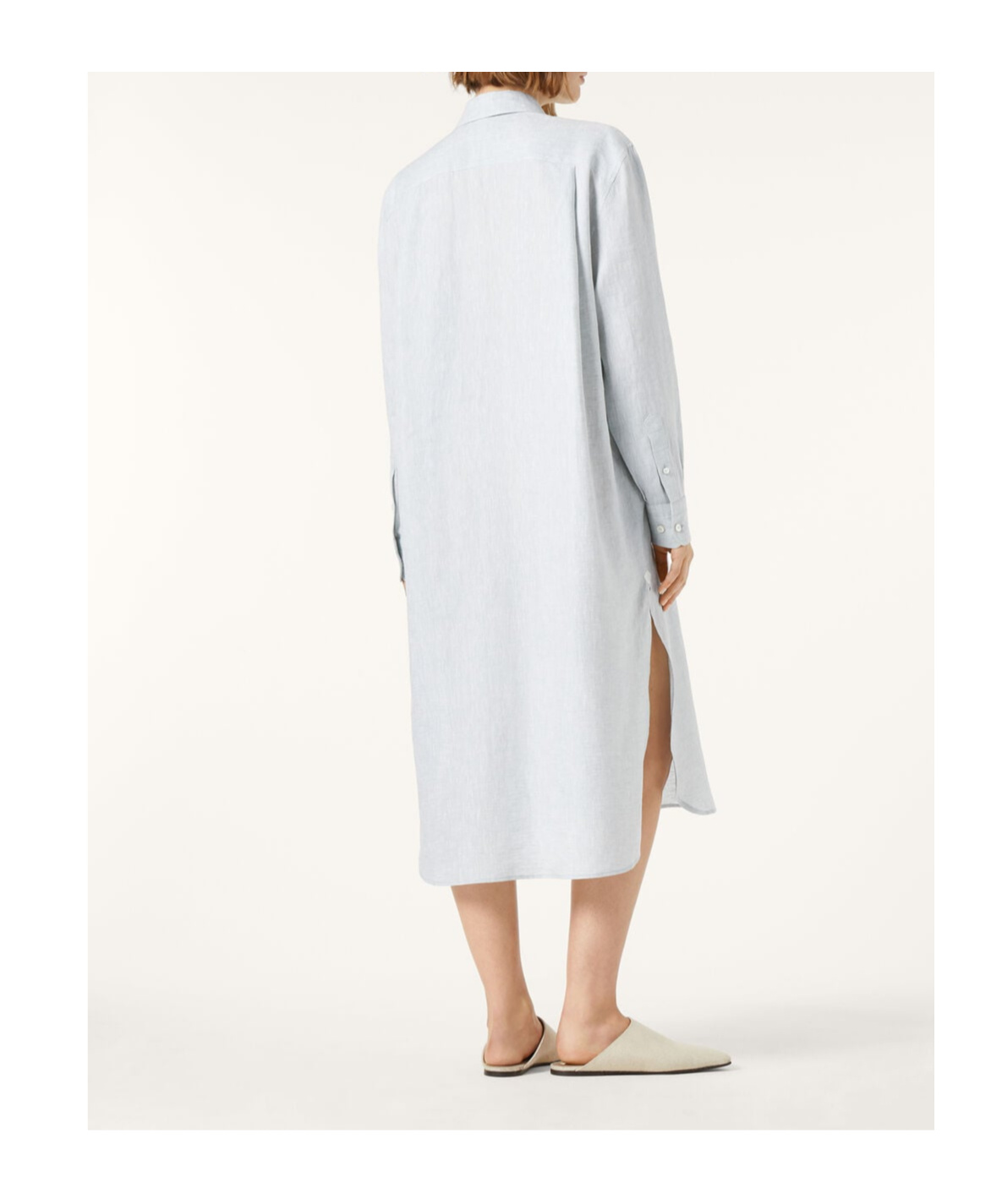 Loro Piana Lora Dress In Lake Color
