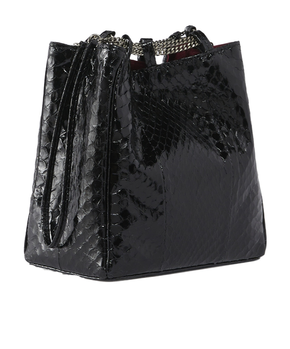 Pinko Drawstring Shoulder Bag In Black