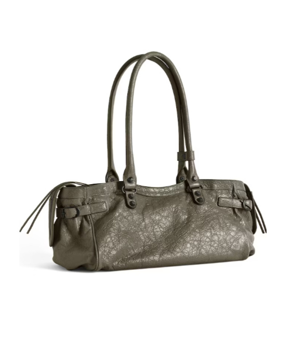 Balenciaga Women's Le City Bag East-west In Army Green In Green