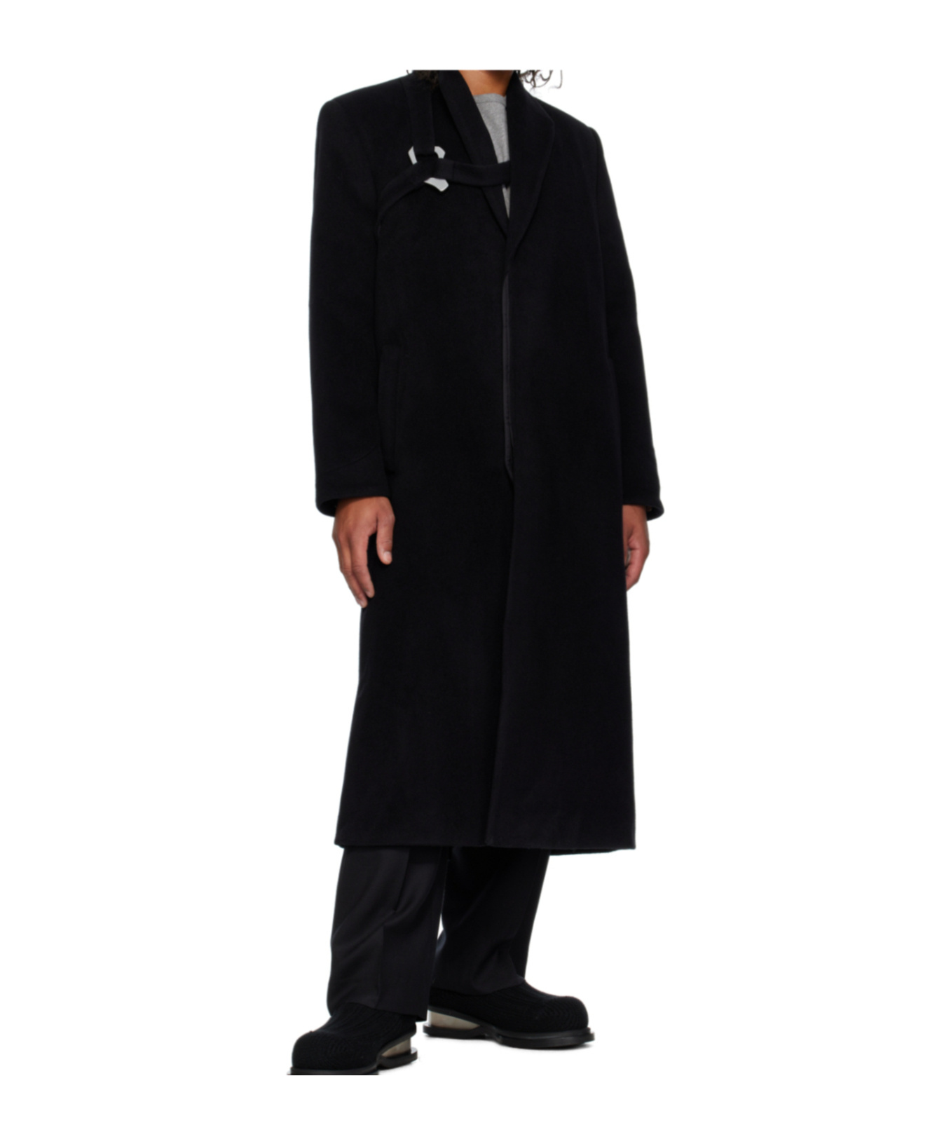 Egonlab Round-toed High Boots In Black