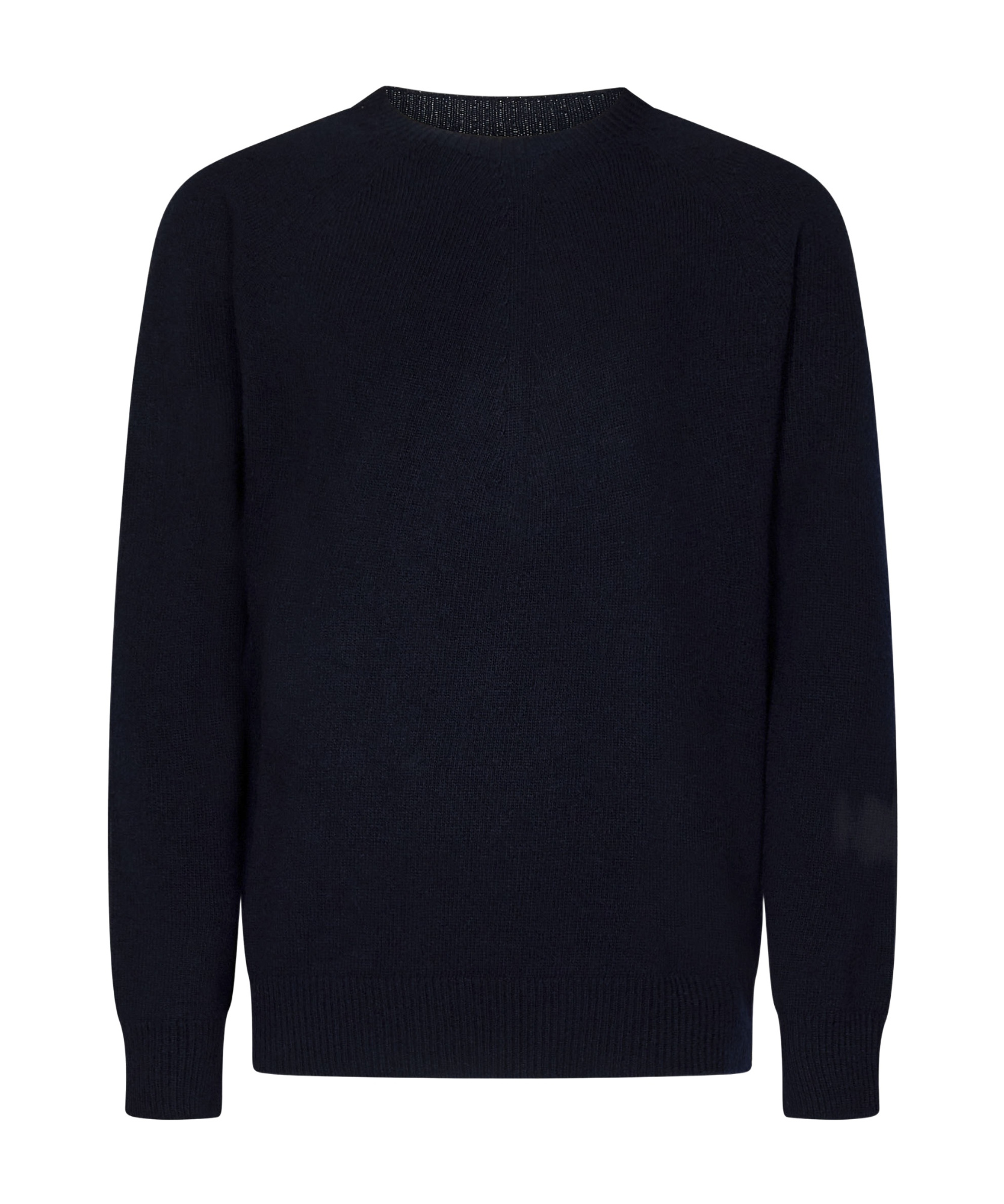 Jil Sander Crewneck Long-sleeved Jumper In Black