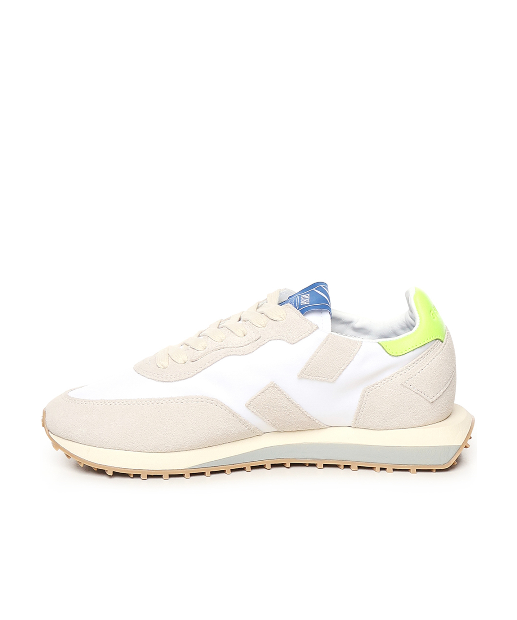 Ghoud Lace Up Sneakers In White