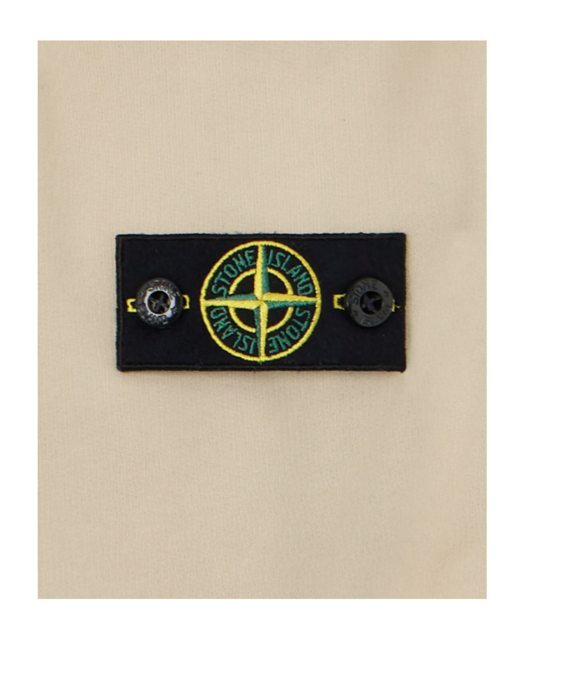Stone Island Hooded Zip-up Sweatshirt With Pockets And Ribbed Details In Brown
