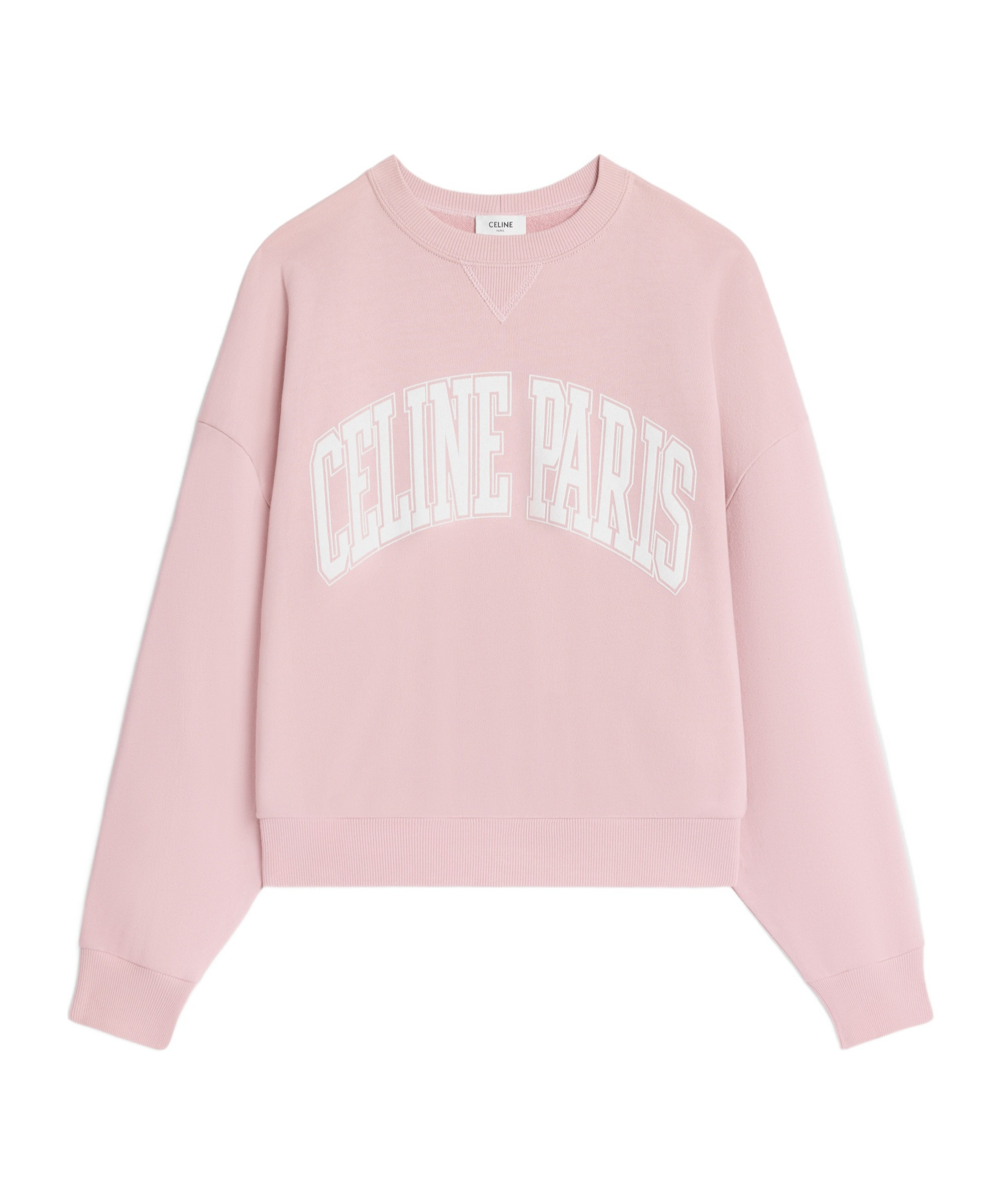 Celine Long-sleeved Sweater In Pink