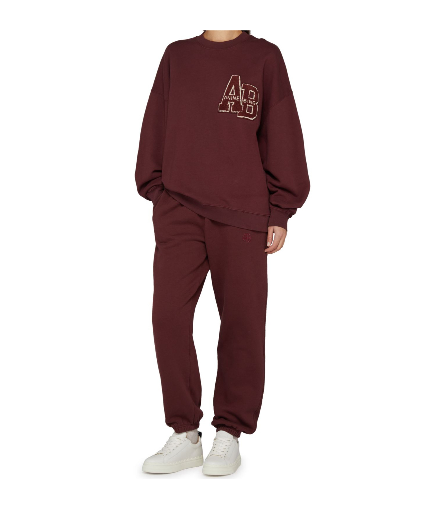 ANINE BING ELASTIC WAIST SWEATPANTS