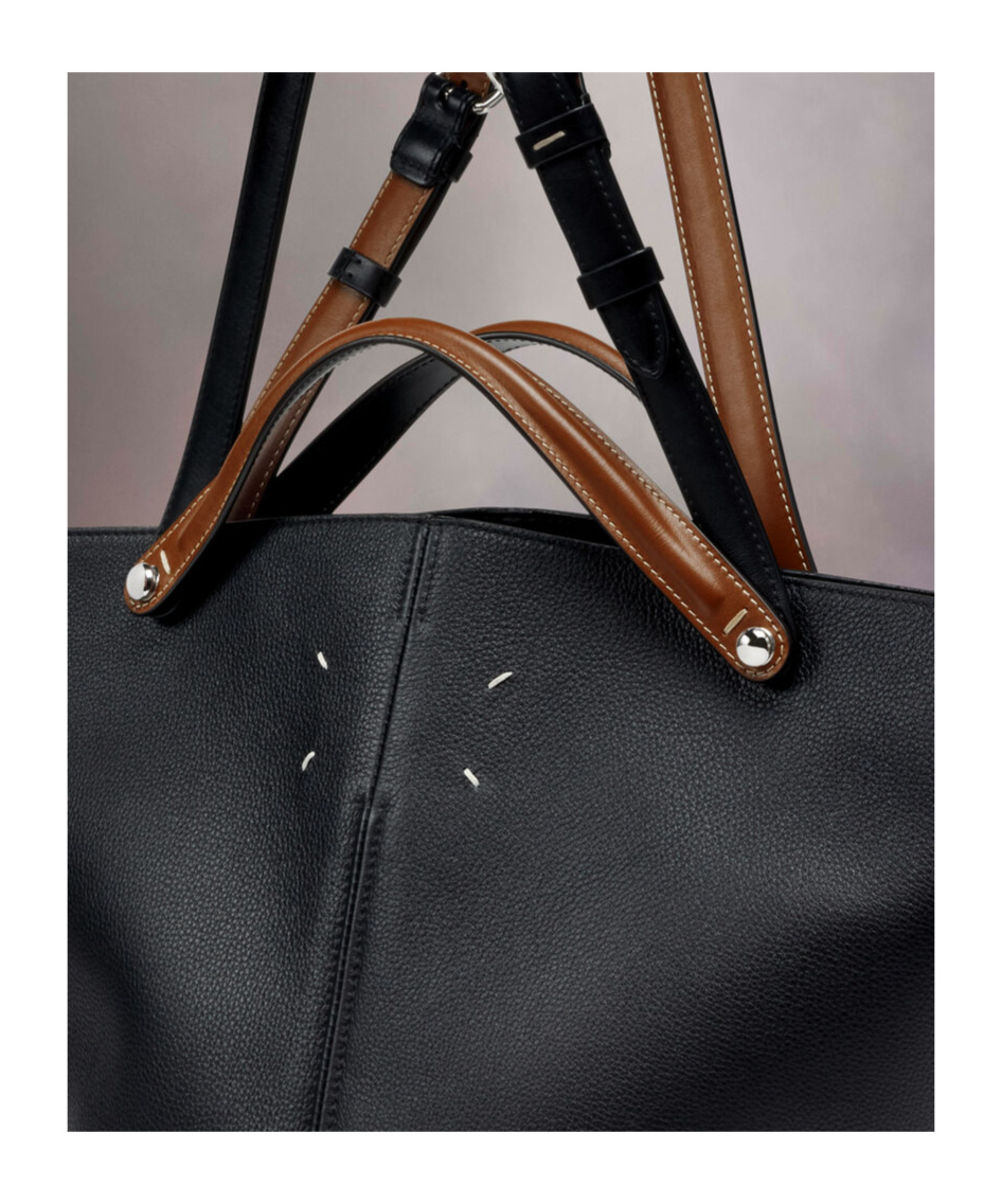 Maison Margiela Medium Dress-age Shoulder Bag In Black