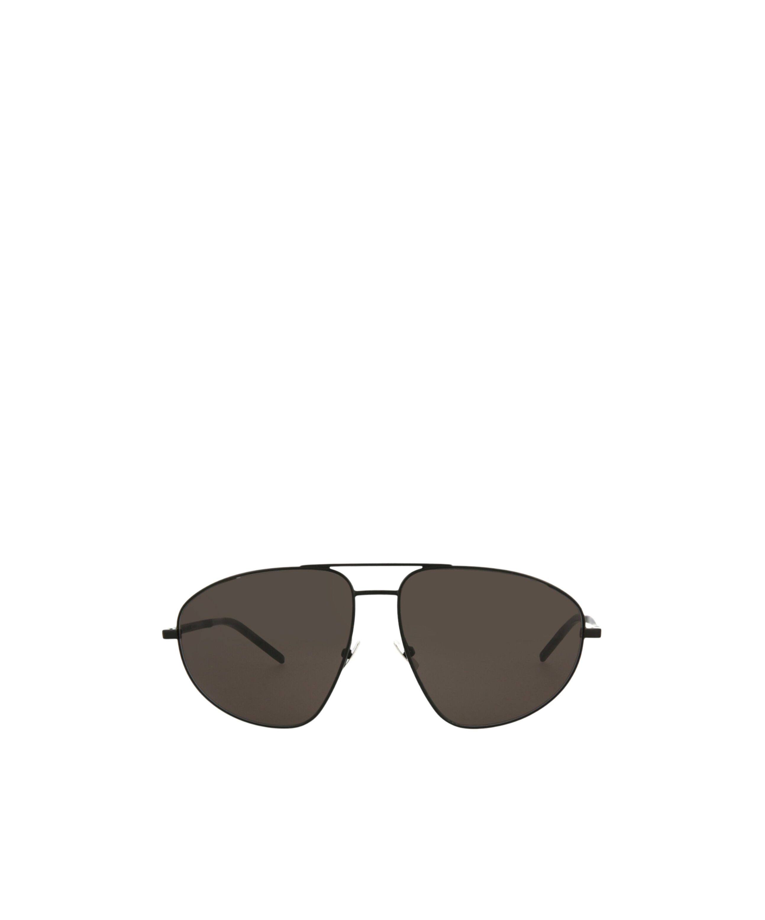 Saint Laurent Logo Sunglasses In Black