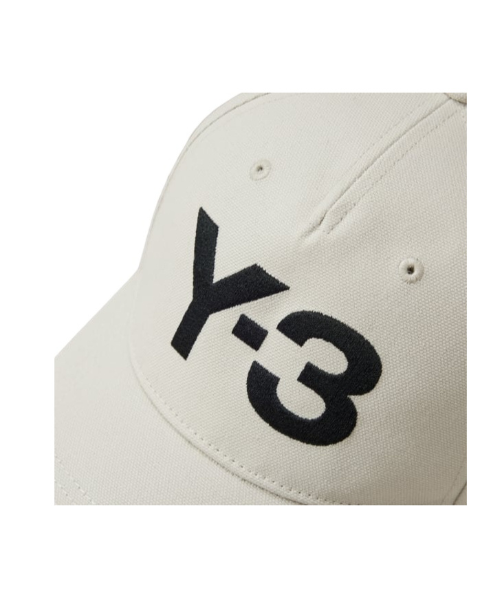 Y-3 Adjustable Baseball Cap In White