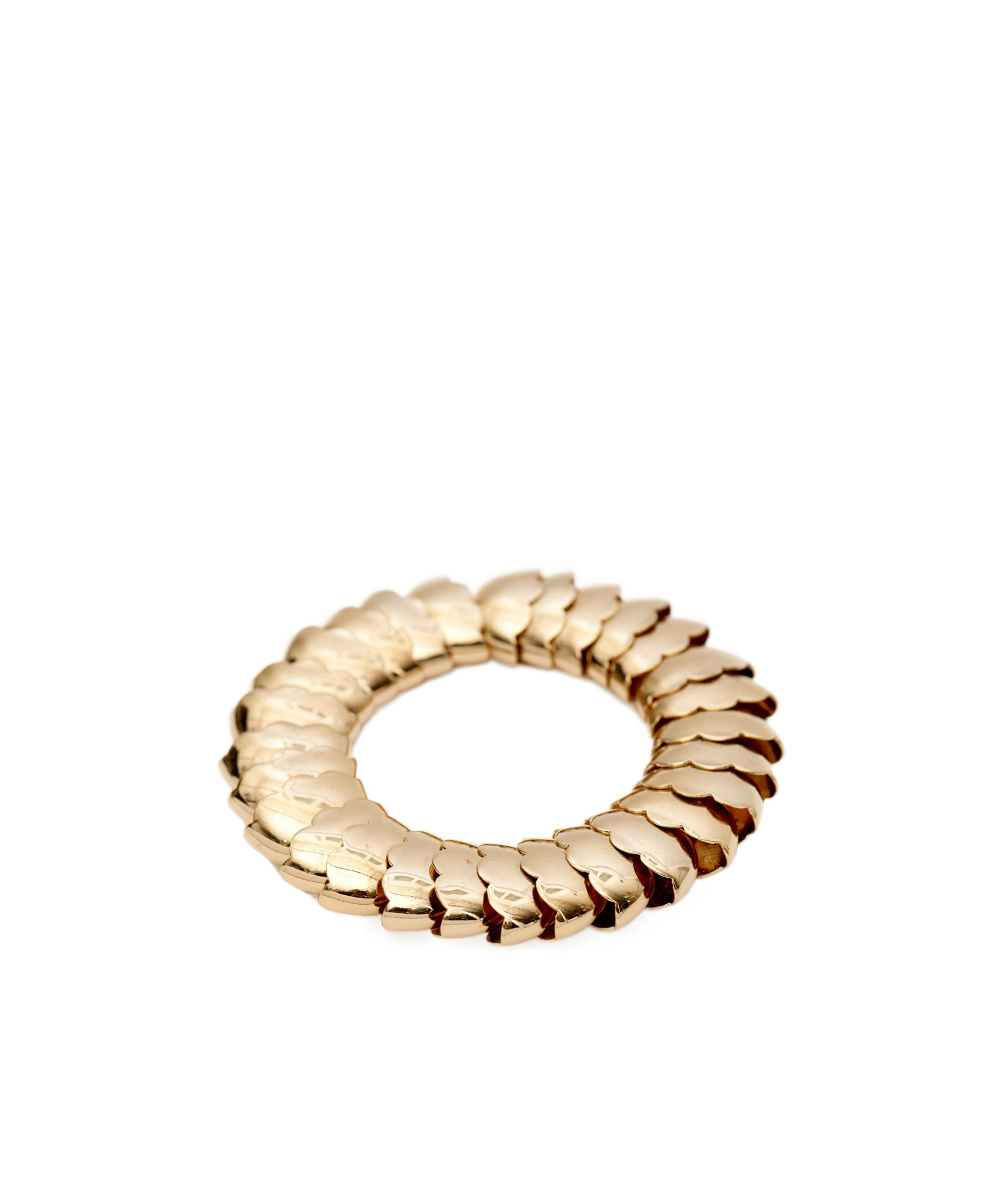 Shop Isabel Marant Elie Bracelet In Yellow