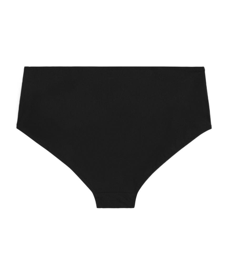 Celine Matte Knitted Swimming Trunks In Black