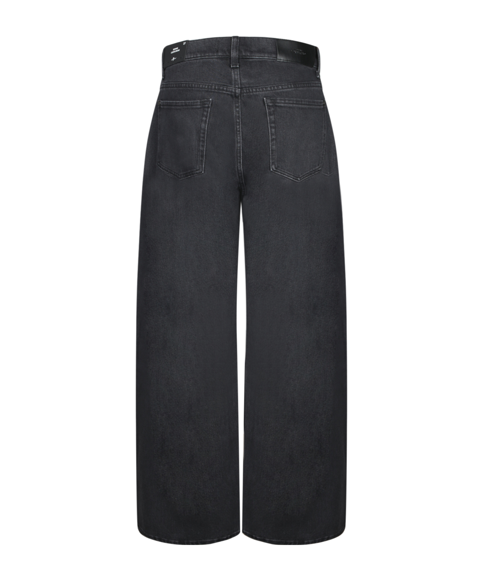 7 For All Mankind Five Pocket Wrangler Jeans In Black