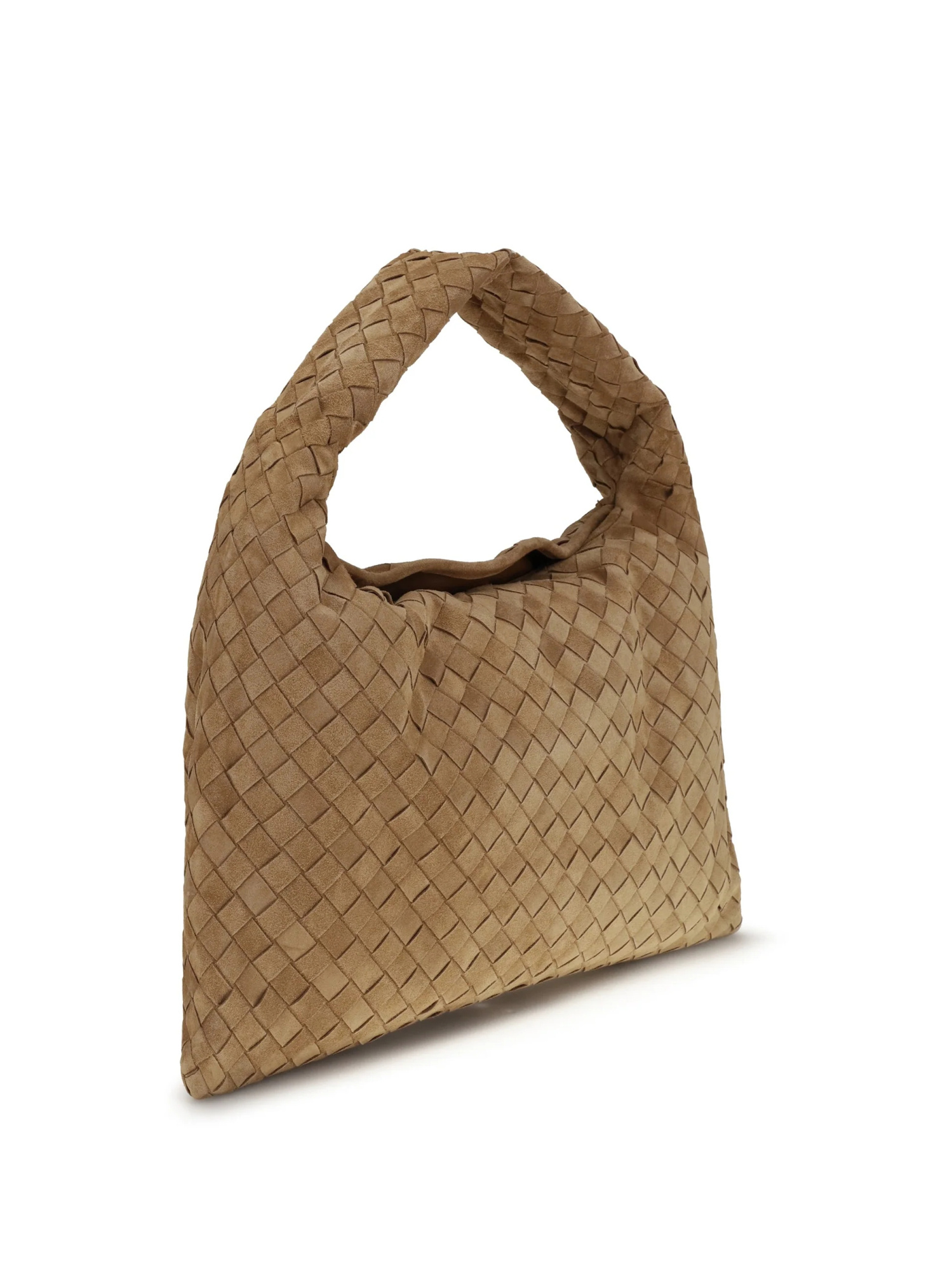 Bottega Veneta Hop Handbag In Brown